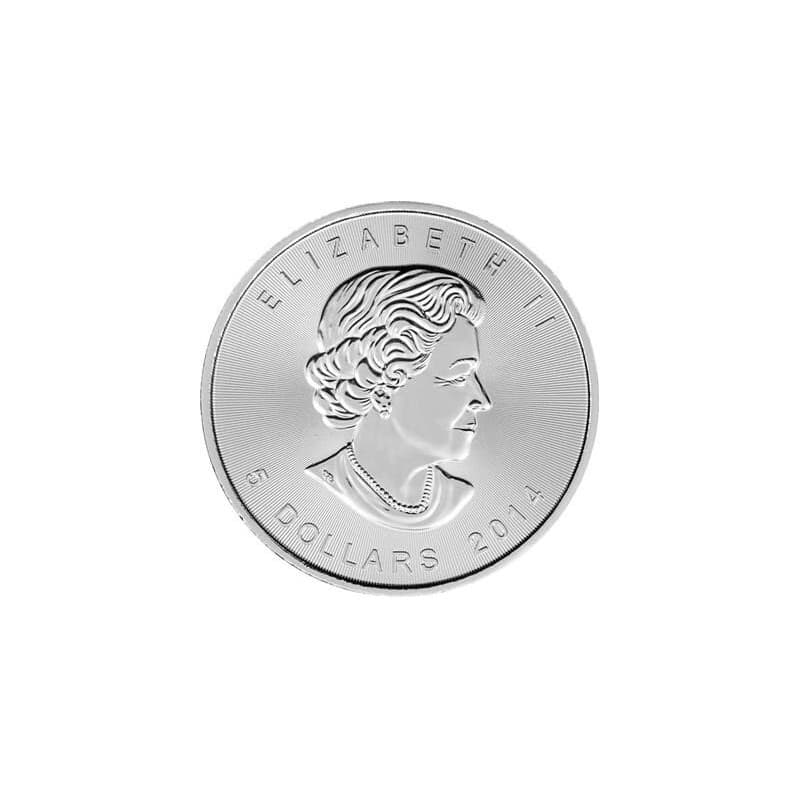 Stříbrná mince 1 Oz Maple Leaf 2014