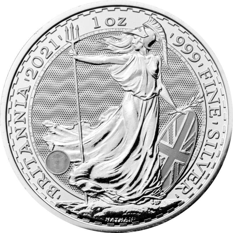 Stříbrná mince 1 Oz Britannia 2021