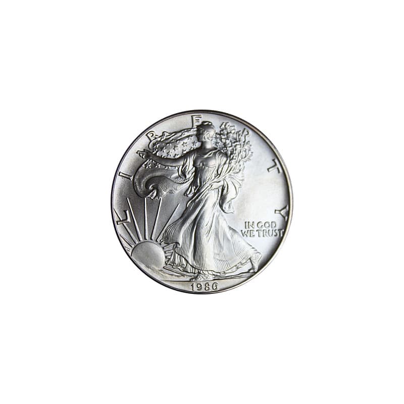 Stříbrná mince 1 Oz American Eagle 1986