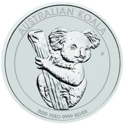Stříbrná mince 1 Kg Koala 2020