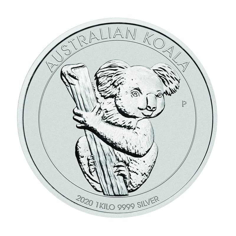 Stříbrná mince 1 Kg Koala 2020