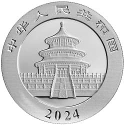 Stříbrná mince 30 g China Panda 2024