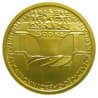 Zlatá mince 1/4 Oz Kulturní památka zdymadlo na Labi pod Střekovem 2009 Proof