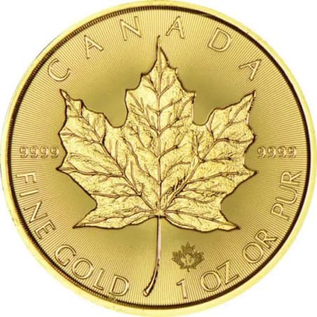 Zlatá mince 1 Oz Maple Leaf různé roky