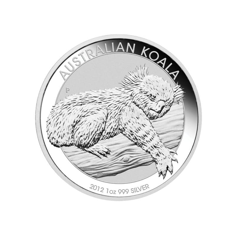 Stříbrná mince 1 Oz Koala 2012