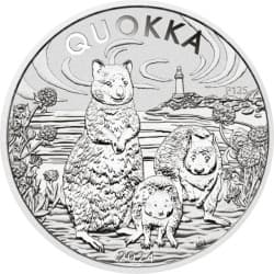 Stříbrná mince 1 Oz Australian Quokka 2024