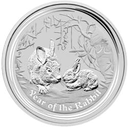 Stříbrná mince 1 Kg Lunar Series II Year of the Rabbit 2011
