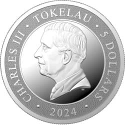 Stříbrná mince 1 Oz Untamed Landscapes Krokodýl 2024