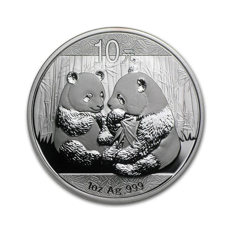 Stříbrná mince 1 Oz China Panda 2009