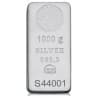 Stříbrný slitek 1 Kg Nadir Metals Rafineri
