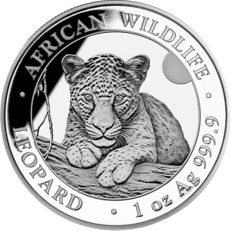 Stříbrná mince 1 Oz African Wildlife Leopard 2025