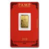 PAMP Lunar series II 2012-2023 sada zlatých slitků 12 x 5 g