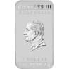 Stříbrná mince ve tvaru slitku 1 Oz Rectangular Dragon 2025