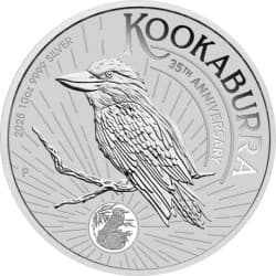 Stříbrná mince 10 Oz Kookaburra 2025