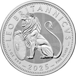 Stříbrná mince 1 Oz The British Lion 2025