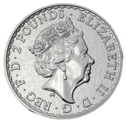 Stříbrná mince 1 Oz Britannia 2017