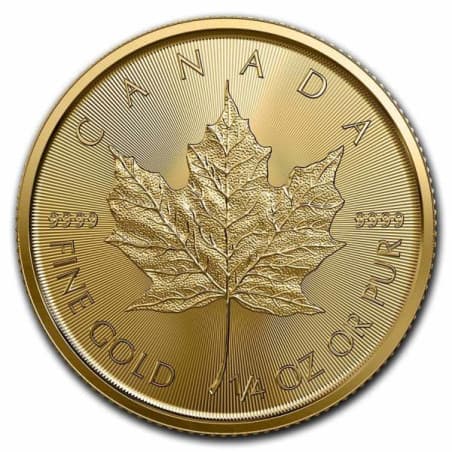 Zlatá mince 1/4 Oz Maple Leaf různé roky