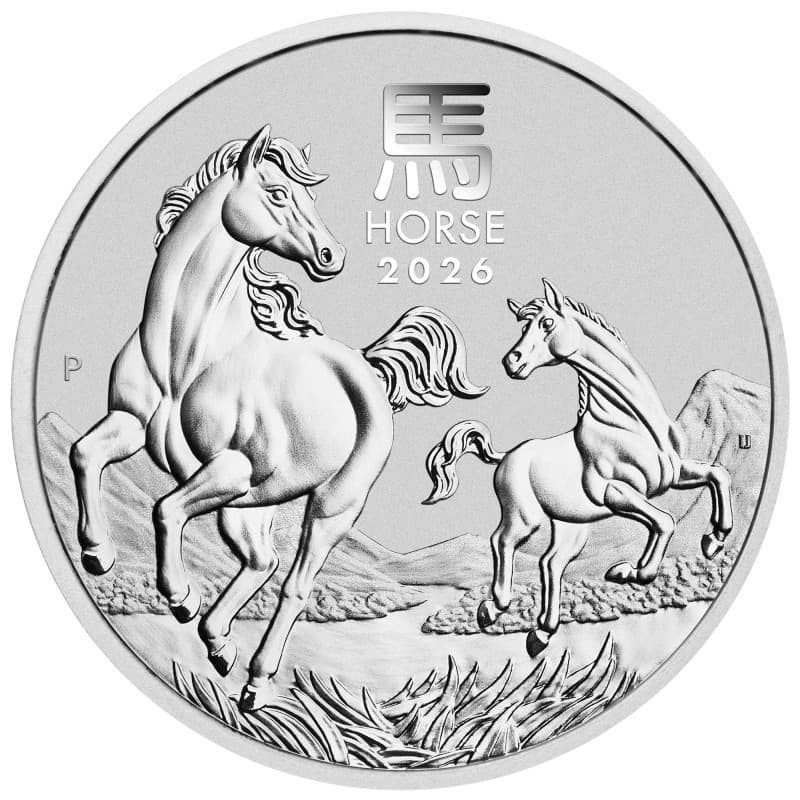 Stříbrná mince 1 Kg Lunar Series III Year of the Horse 2026