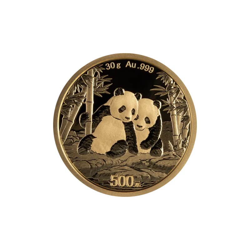 Zlatá mince 30 g China Panda 2026