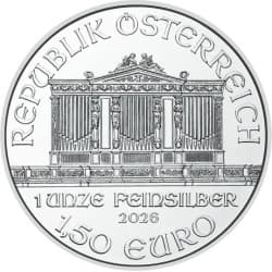 Stříbrná mince 1 Oz Wiener Philharmoniker 2026