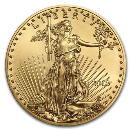 Zlatá mince 1 Oz American Eagle různé roky