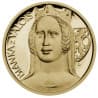 Sada zlatých medailí 4 x 1/10 Oz Karel IV. a jeho manželky 2008 Proof