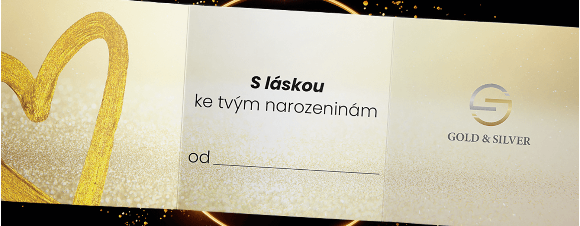 Odteď můžete v Gold & Silver k objednávkám přidávat i vlastní přání