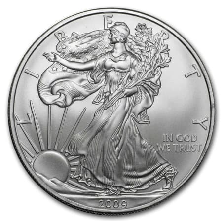 Stříbrná mince 1 Oz American Eagle 2009