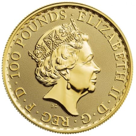 Zlatá mince 1 Oz Britannia 2023 Elizabeth